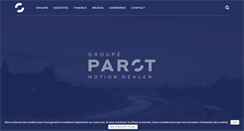 Desktop Screenshot of groupe-parot.com